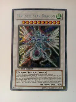Majestic Star Dragon CT06-EN003 Limited Edition Yugioh NM Free Shipping!! - Image 1