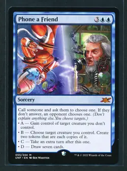 Phone a Friend - MTG Magic 2022 Unfinity NM/M - Image 1
