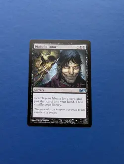 MTG Diabolic Tutor: Core Set 2010 #91 - NM - Image 1