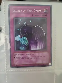 YUGIOH Legacy of Yata-Garasu PP01-EN009 Super Rare MP / LP - Image 1
