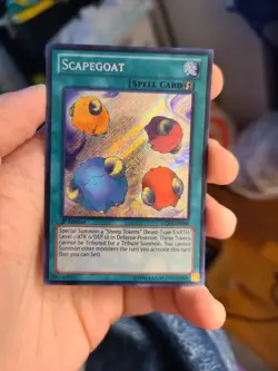 Yugioh Scapegoat LCJW-EN066 1st Secret Rare - Image 1