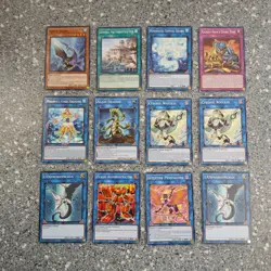 Vintage And Modern Yugioh Card Lot Of 12 - Image 1