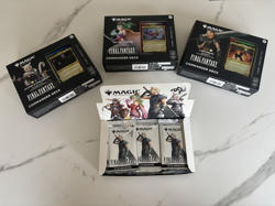 Magic The Gathering × Final Fantasy - 3 Commander Decks (EN) + 26 Booster (DE) - Image 1