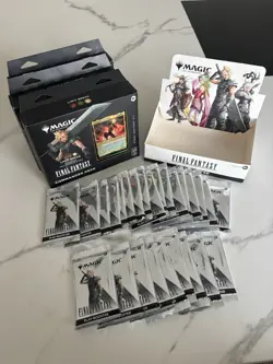 Magic The Gathering × Final Fantasy - 3 Commander Decks (EN) + 26 Booster (DE) - Image 2