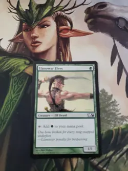 4x Llanowar Elves M11 Elf EDH Cube Modern Mint - Image 2
