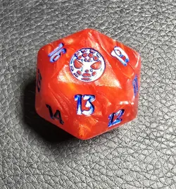 MTG - Marvel Spider-man - Oversized D20 Spindown Life Counter Dice Die Spiderman - Image 1
