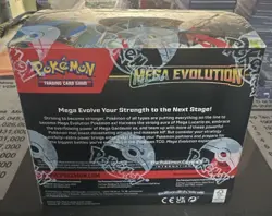 Pokemon TCG: Mega Evolution Factory Sealed Non Enhanced Booster Box In Hand - Image 3