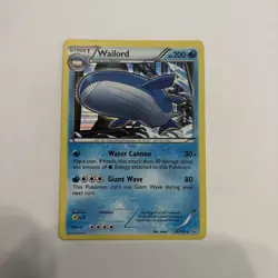 Wailord 26/124 Holo - Dragons Exalted - HOLO Rare Pokemon TCG NM - Image 1
