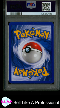 HYPNO-HOLO POKEMON GERMAN FOSSIL 2000 8 PSA 7 - Image 2