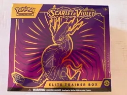 Pokemon Scarlet & Violet Miraidon Elite Trainer Box ETB New Sealed English - Image 1