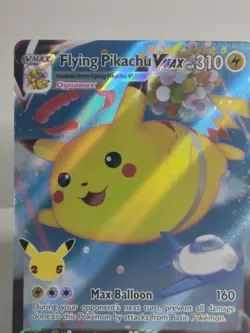 Flying Pikachu VMAX Pokemon Celebrations 007/025 Full Art Ultra Rare NM - Image 3