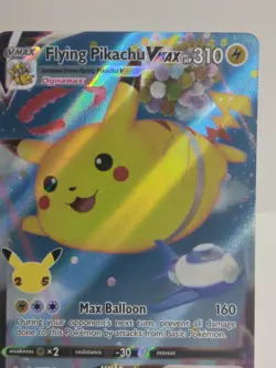 Flying Pikachu VMAX Pokemon Celebrations 007/025 Full Art Ultra Rare NM - Image 4