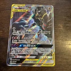 Pokemon TCG Garchomp Giratina GX Black Star Promo Tag Team SM193 - Image 2