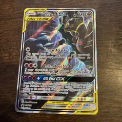 Pokemon TCG Garchomp Giratina GX Black Star Promo Tag Team SM193 - Image 3