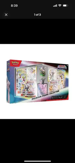 ✅PRESALE ✅Pokemon TCG Prismatic Evolutions Premium Figure Collection - Image 1
