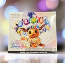 Pokemon TCG S&V Prismatic Evolutions Elite Trainer Box ETB Factory Sealed New - Image 1