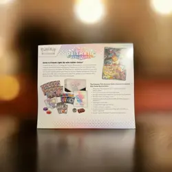 Pokemon TCG S&V Prismatic Evolutions Elite Trainer Box ETB Factory Sealed New - Image 2