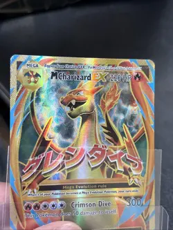 Pokemon M Charizard EX 101/108 Full Art Ultra Rare 2016 XY Evolutions - Image 2