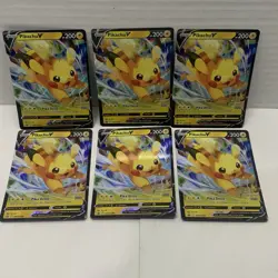 Pokemon Pikachu V SWSH285 Holo Promo Lot Of 6 - Image 1