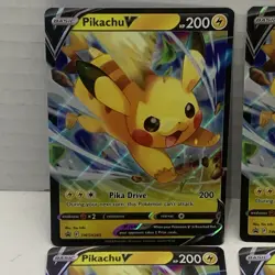 Pokemon Pikachu V SWSH285 Holo Promo Lot Of 6 - Image 2