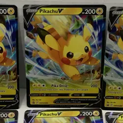 Pokemon Pikachu V SWSH285 Holo Promo Lot Of 6 - Image 3