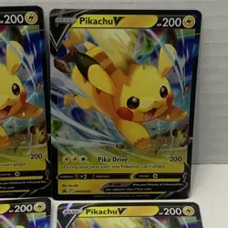 Pokemon Pikachu V SWSH285 Holo Promo Lot Of 6 - Image 4