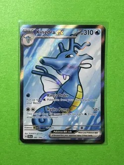 Pokemon Shrouded Fable SV6.5 Kingdra ex 080/064 Full Art Ultra Rare NM - Image 1