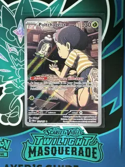 Pokemon Twilight Masquerade SV06 IR Poltchageist 171 Illustration Rare NM - Image 1