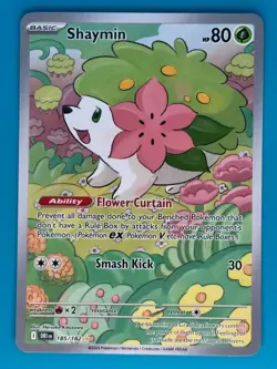 Pokemon - Shaymin 185/182 [Destined Rivals Set] *Near Mint - NM* - Image 1