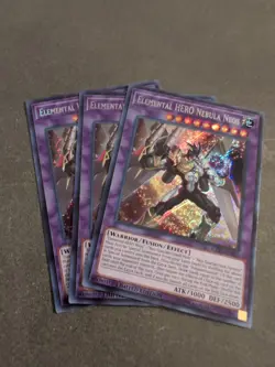 Yugioh Elemental HERO Nebula Neos CT15-EN001 Secret Rare Limited Edition NM - Image 1
