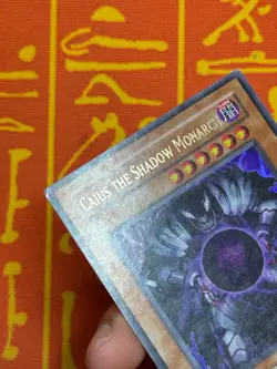 YUGIOH CAIUS THE SHADOW MONARCH ULTRA RARE 1ST MODERATE PLAY SDDE-EN001 - Image 4