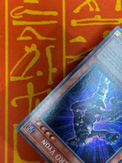 YUGIOH VISION HERO VYON SECRET RARE 1ST EXCELLENT BLHR-EN059 - Image 3