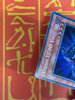 YUGIOH VISION HERO VYON SECRET RARE 1ST EXCELLENT BLHR-EN059 - Image 4