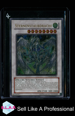 STERNENSTAUBDRACHE YUGIOH ULTIMATE RARE TDGS-DE040 2008 DEUTSCH - Image 1