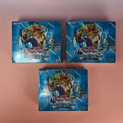 YU-GI-OH! LOT LEGEND OF BLUE EYES WHITE DRAGON DISPLAY 25TH 2023 GER OVP SEALED - Image 1