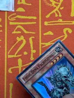 YUGIOH FOSSIL DYNA PACHYCEPHALO SUPER RARE LIGHT PLAY CT08-EN012 - Image 3