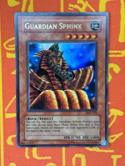 YUGIOH GUARDIAN SPHINX ULTRA RARE EXCELLENT PGD-025 - Image 1
