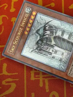 YUGIOH SKY SCOURGE INVICIL ULTIMATE RARE 1ST EDITION EXCELLENT FOTB-EN023 - Image 5