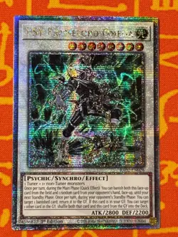 YUGIOH PSY-FRAMELORD OMEGA QUARTER CENTURY SECRET RARE NM RA02-EN028 - Image 1