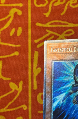 YUGIOH FANTASTICAL DRAGON PHANTAZMAY PLATINUM SECRET RARE EXC RA02-EN013 - Image 3