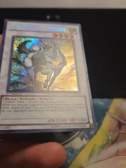 Yu-Gi-Oh The Fabled Unicore Secret Rare HA04-EN027 1st Edition LP-/MP+ - Image 5