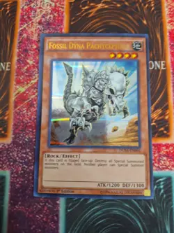 Yu-Gi-Oh! Fossil Dyna Pachycephalo DUSA-EN066 Ultra Rare 1st Edition Near Mint - Image 1
