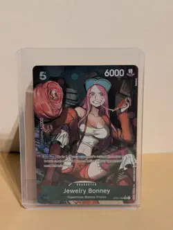 One Piece Card Game: Jewelry Bonney Custom Card Rare HQ Proxy Luffy OP07-026 - Image 1