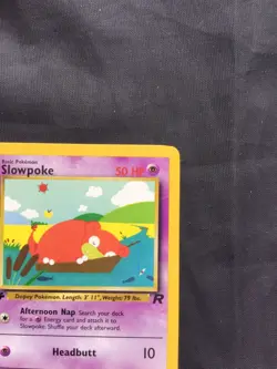 Pokemon Cards: Team Rocket 1st Edition Common: Slowpoke 67/82 - Image 3
