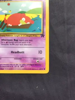 Pokemon Cards: Team Rocket 1st Edition Common: Slowpoke 67/82 - Image 4