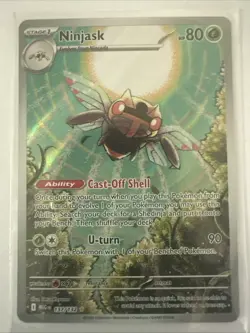 Ninjask 137/132 Mega Evolutions Pokemon Card Near Mint Pack Fresh - Image 1