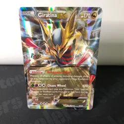 Giratina EX - 57/98 - Pokemon Ancient Origins XY Ultra Rare Card LP - Image 1
