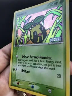 Pokemon Reverse Holo Card : Sunkern 76/115 (Ex Unseen Forces) Foil Stamped - Image 3