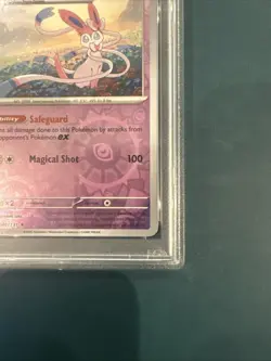 2025 Pokemon Prismatic Evolutions #040 Sylveon Reverse Holo PSA 10 Card GEM MINT - Image 4