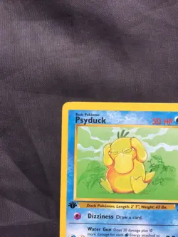 Pokemon Cards: Team Rocket 1st Edition Common: Psyduck 65/82 - Image 2
